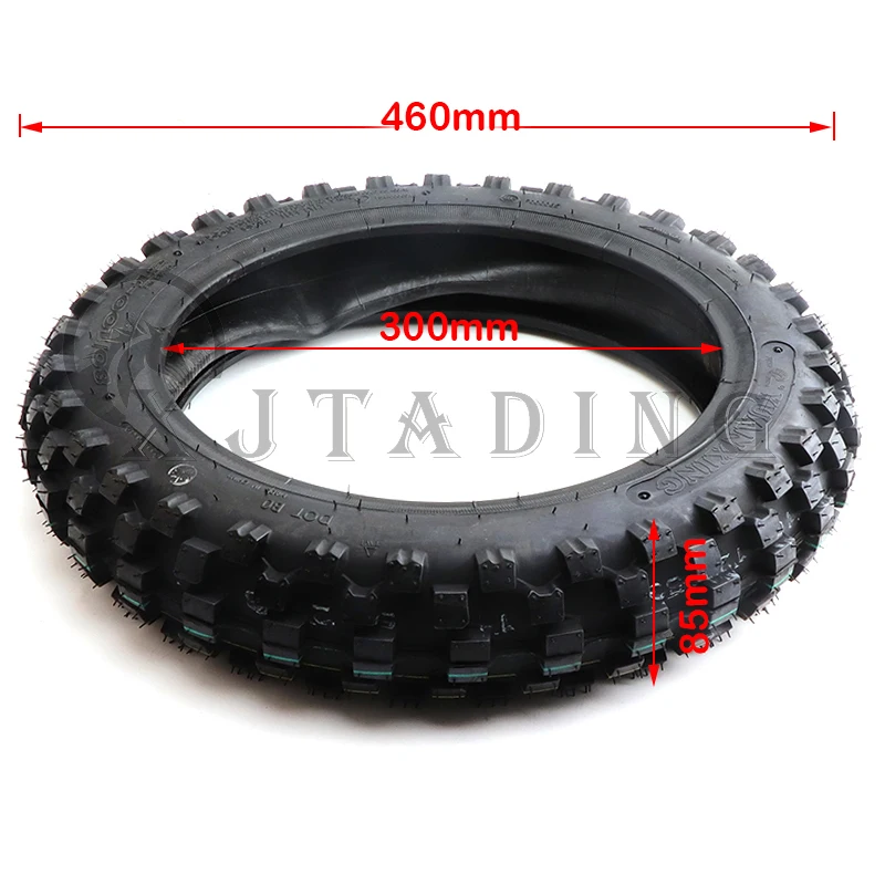 Motorcycle 80/100-12 off-road Tyre With 3.00-12 Inner Tube For China Kayo BSE Motocross Dirt Pit Bike 12 inch Wheel Tire Parts