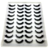 New 20 Pairs cat eye Eyelashes Natural 3D Mink Lashes Fluffy Volume Mink False Eyelashes Cruelty Free Wispy Lashes Makeup Cilios 5