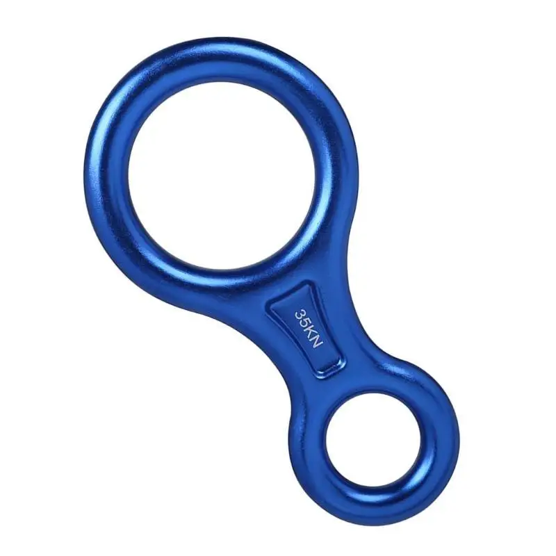 Heavy Duty 35kN Descender for Outdoor Recreation and Mountaineering
