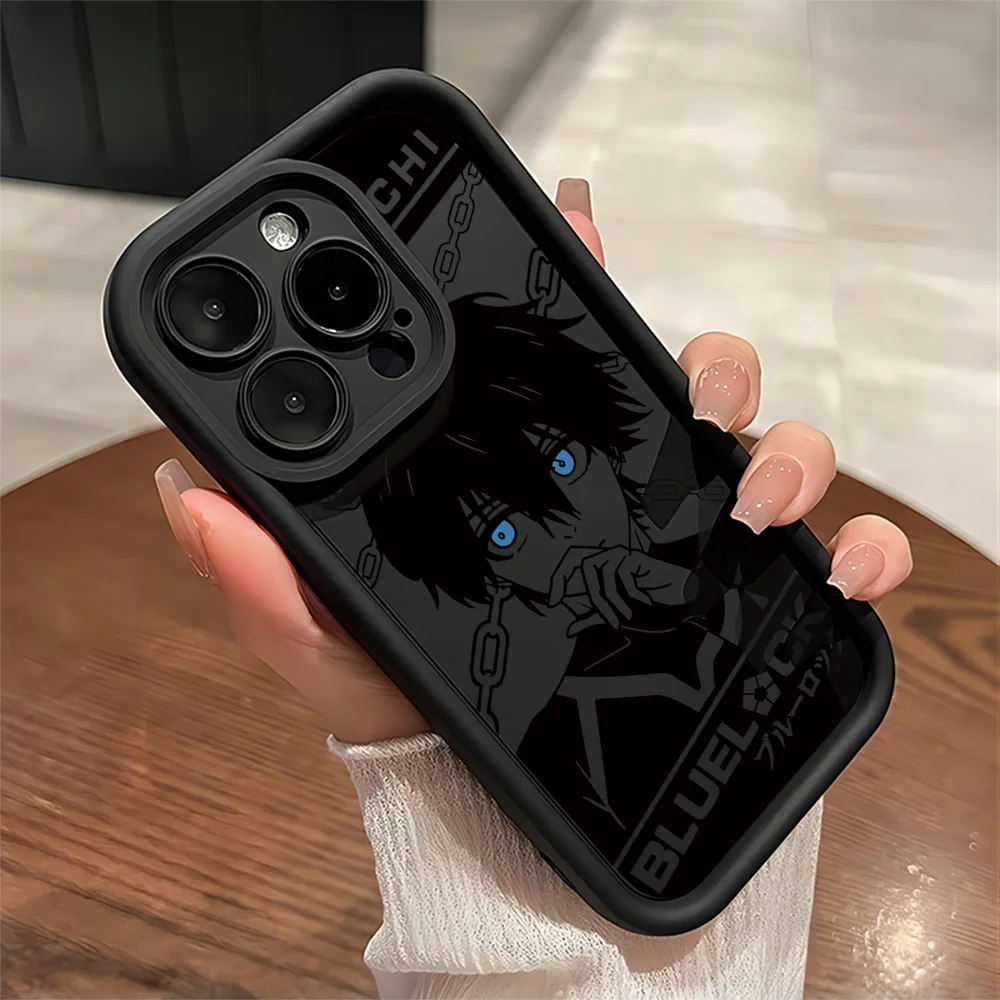 Anime Blue Locks Cool Phone Case - Soft TPU Back Cover
