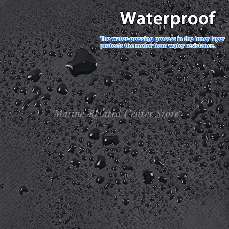 420D Waterproof Mainsail Boom Boat Cover Sail Cover Anti UV Sunshade Boom 8-9Ft 9-10Ft 10-11Ft 11-12Ft 12-13Ft Black
