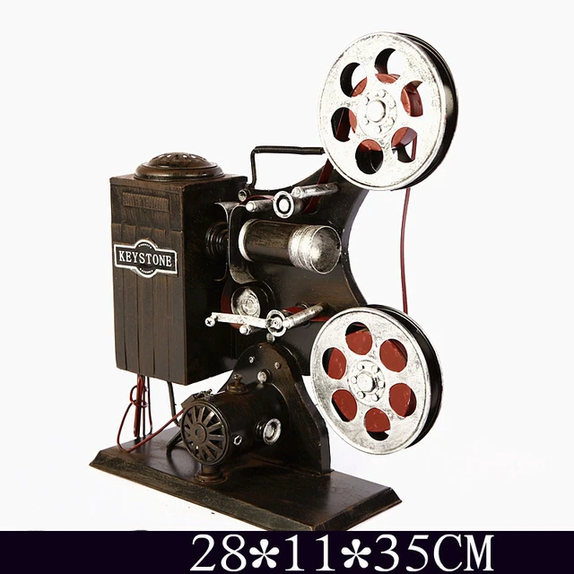 Vintage Kamera Eisen Metall Punkt-Und-Schießen Kamera Modell Stativ Fotografie Requisiten Home Decor Vintage Old-Fashioned projektor Modell