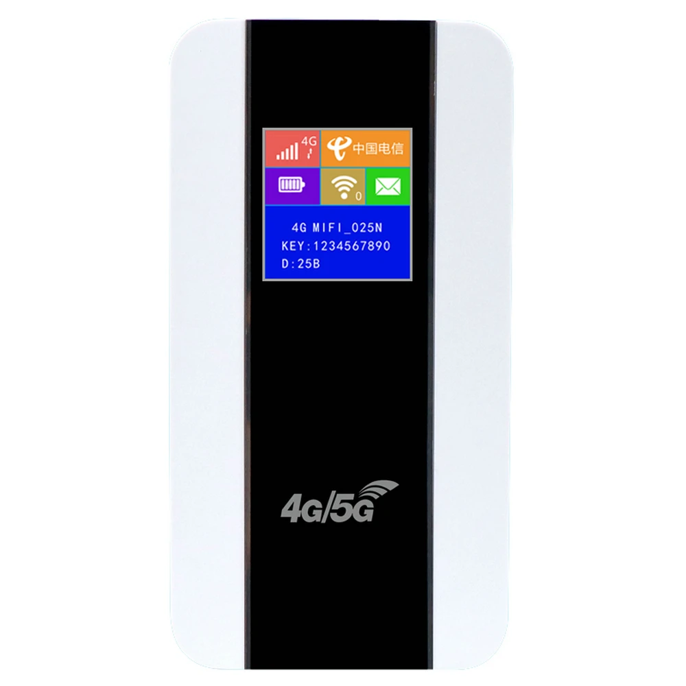 Bolso Wifi Roteador sem Fio Lte Cartão Sim Modem Hotspot Móvel 3000mah M10 4g - Imagem 6