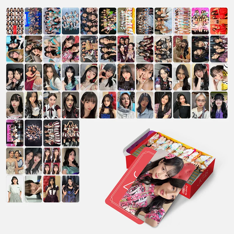 

KPOP JKT48 Photo Card 60pcs Boxed Girl Idol Group LOMO Card JKT48 Special Card Fan Collect Gifts