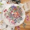 50pcs Transparent INS Ink Flower Cartoon Graffiti Stickers Phone Guitar Notebook Suitcase Water Bottles Waterproof Sticker 1