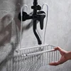 Bathroom Shelf Aluminium Faucet Hanger Without Drilling Shower Shampoo Holder Bath Storage Organizer Bathroom Accessories 3