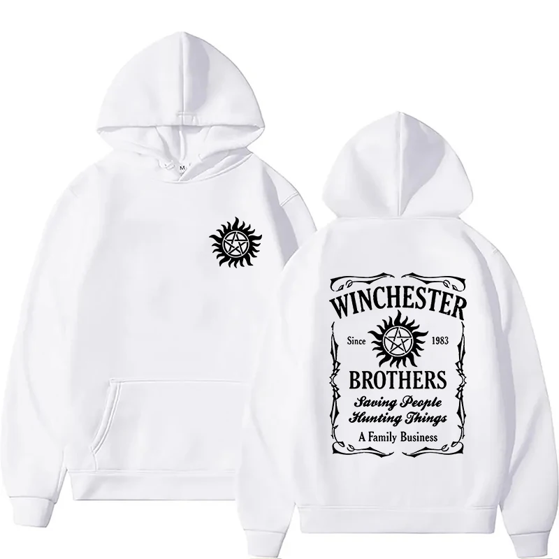 New Fashion TV Supernatural Printing Hoodies Unisex Autumn And Winter Sweatshirt Sports Loose Hoodie Casual Top Pullover 5