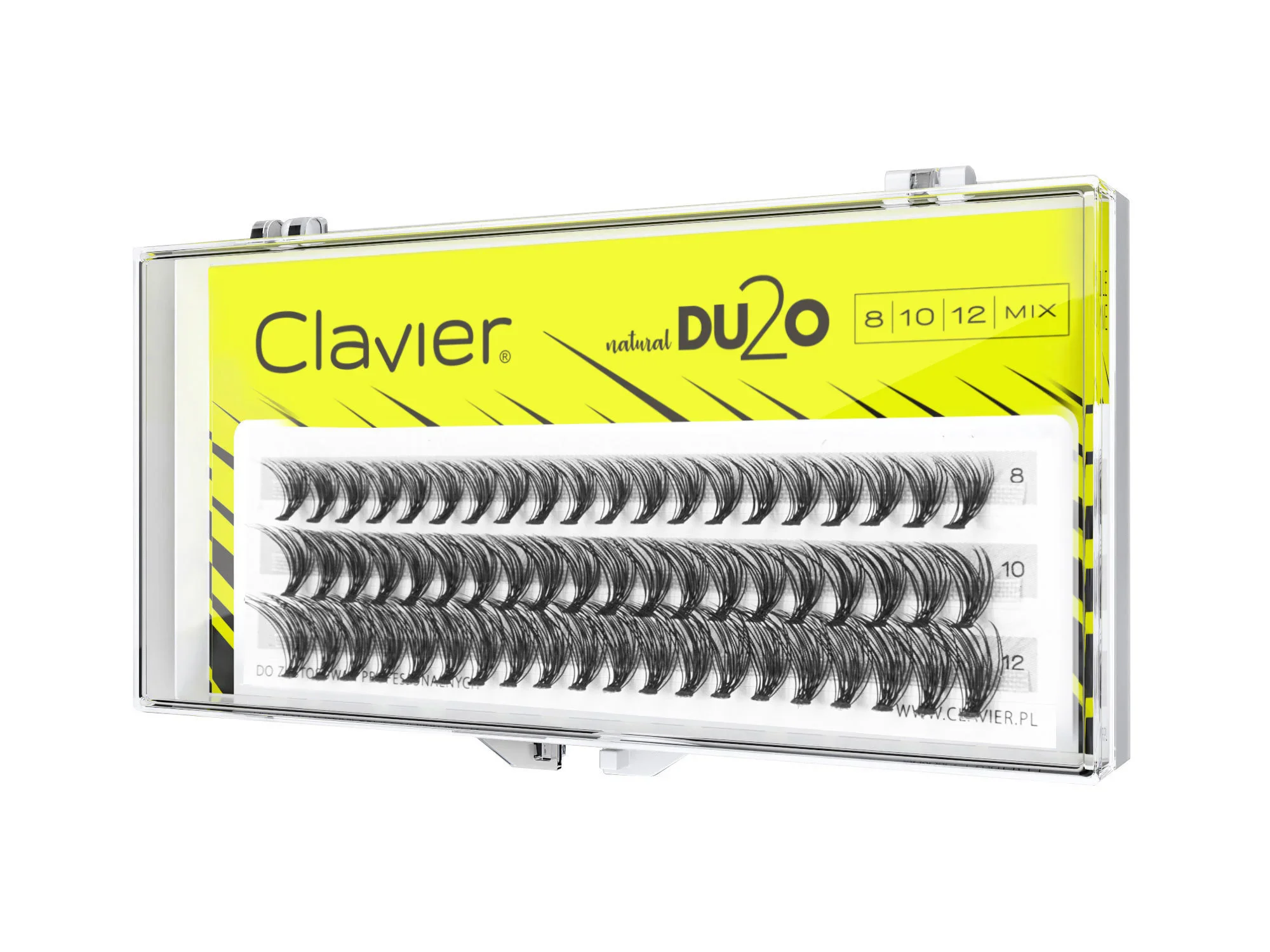 Description Picture 5 of itemClavier DU2O 10 Boxes Per Set Eyelashes 20D Cluster Lashes Natural  Extensions False Eyelashes Double The Volume