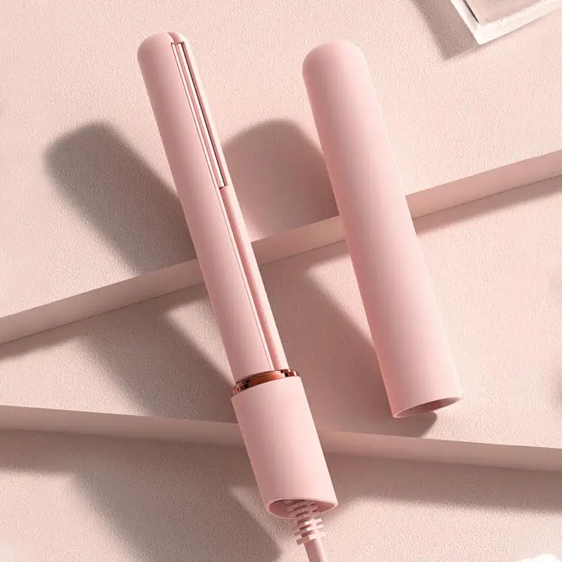 Hair Curling Iron Beach Waves Curler Portable Fast Heating Curling Wand Hair Curler And Straightener For Women