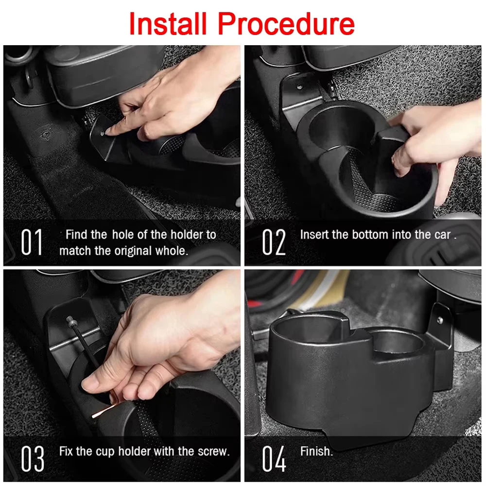 Car Center Console Water Cup Holder Beverage Bottle Tray Mercedes-Benz Smart Fortwo 450 451 2007-2015 A4518100370 4518100370