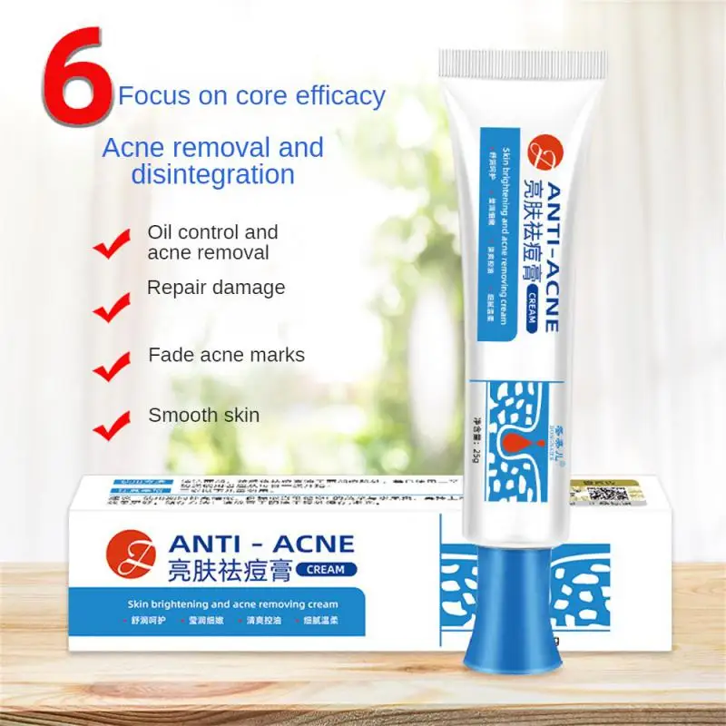 25g Acne Removal Face Cream Natural Acne Beauty Health Anti-acne Gel Pimple Spot Removal Skin Care Mild