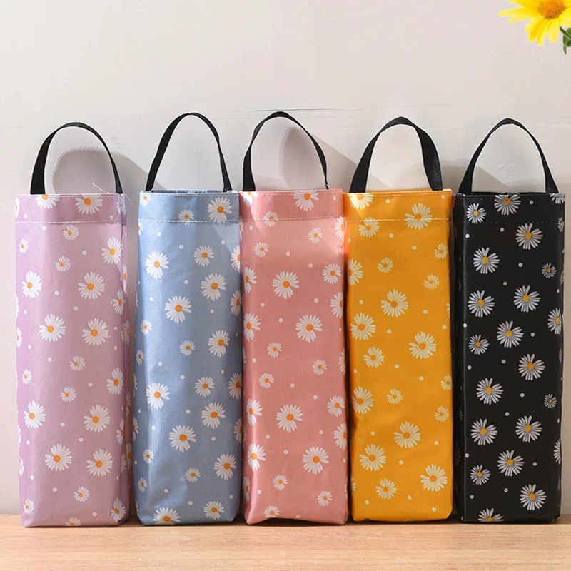 Garbage bag holder trash organizer bins garbage bag storage box grocery bag holder wall mount dispenser