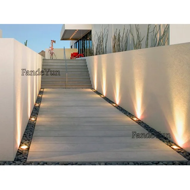 Spot lumineux LED encastrable dans le sol, imperméable conforme à la norme IP67, éclairage d'extérieur, luminaire de paysage, idéal pour un jardin, un sentier ou une cour, 10/12/15/18W, 220V DC 12V 5