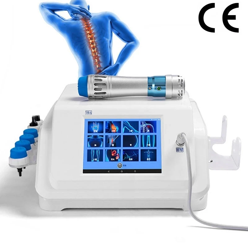 Professional Shockwave Therapy Machine Vibrator Health Masajeador Back And Neck Massager Body Physiotherapy Shock Waves Spa V80A