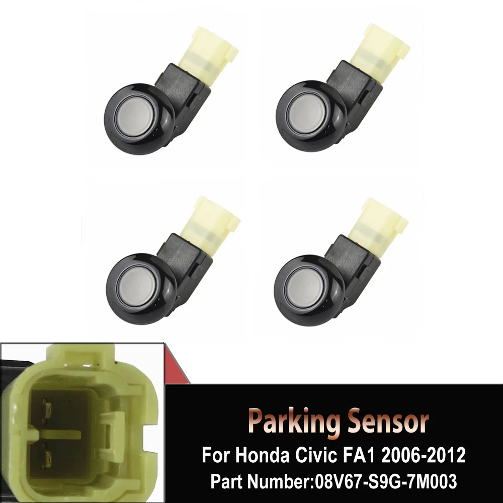 

4PCS/Lot Parking Distance Control PDC Fast Delivery For Honda Civic 1.8L 2006 2007 2008-2012 08V67-S9G-7M003 08V67S9G7M003