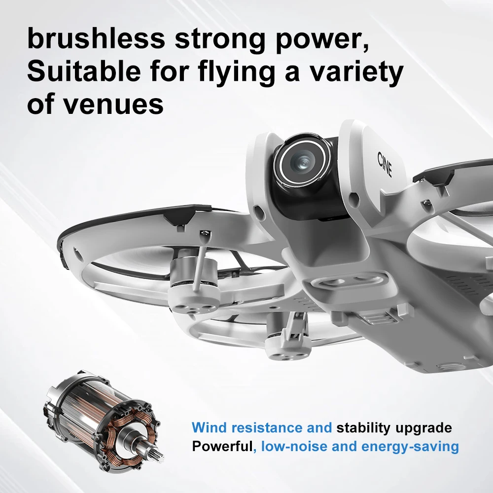 Mini Drone V666 4K HD WiFi FPV RC Quadricoptère avec Caméra 120°