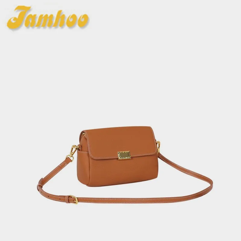 

Jamhoo Women Versatile Soft Leather Handbag Small Purse Ladies New Fashion Texture Phone Bag Single Shoulder Messenger Bag Hobo