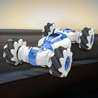 3.7V 220mAh Cartoon Electric Car Toys Anti Crash 4WD Pocket Vehicle Model 25min Working Time Deformation Design for Kid Child 1