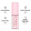 Private Label Clear Lipgloss Full Color Makeup Plumping Lip Oil Moisturizing Waterproof Lasting Lip Gloss Cosmetics Custom Bulk 5