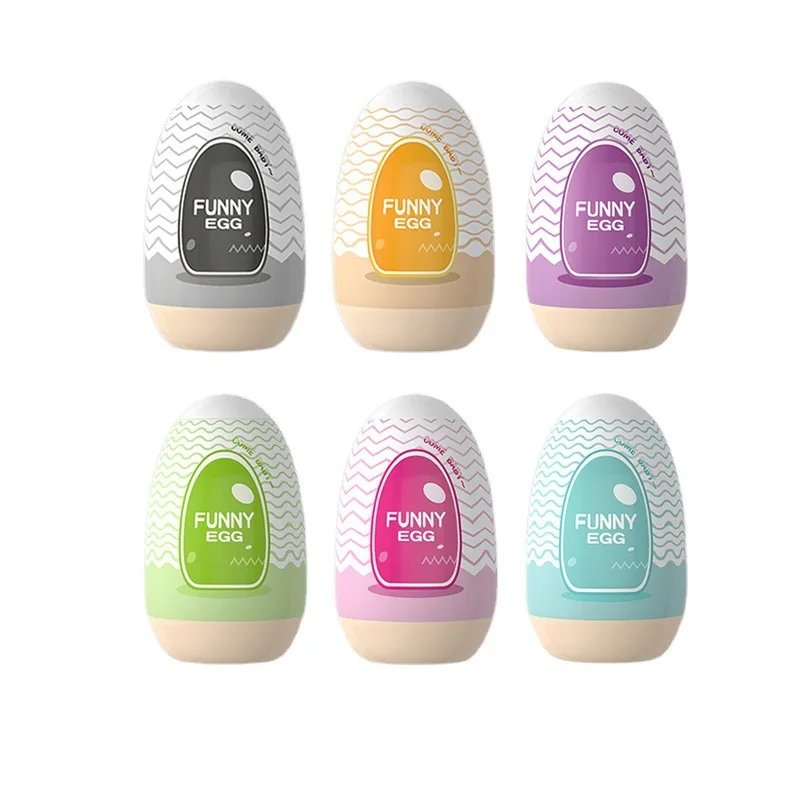 Mini Cups Masturbator Egg Portable Stimulator Penis Massager Soft Rubber for Men Realistic Vagina Pocket Pussy male masturbator