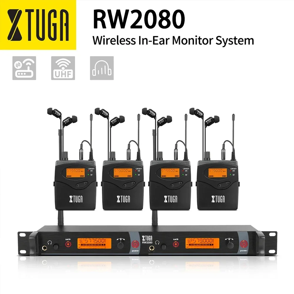 XTUGAInearMonitorWirelessSystemRW2080MultiTransmitterWireless