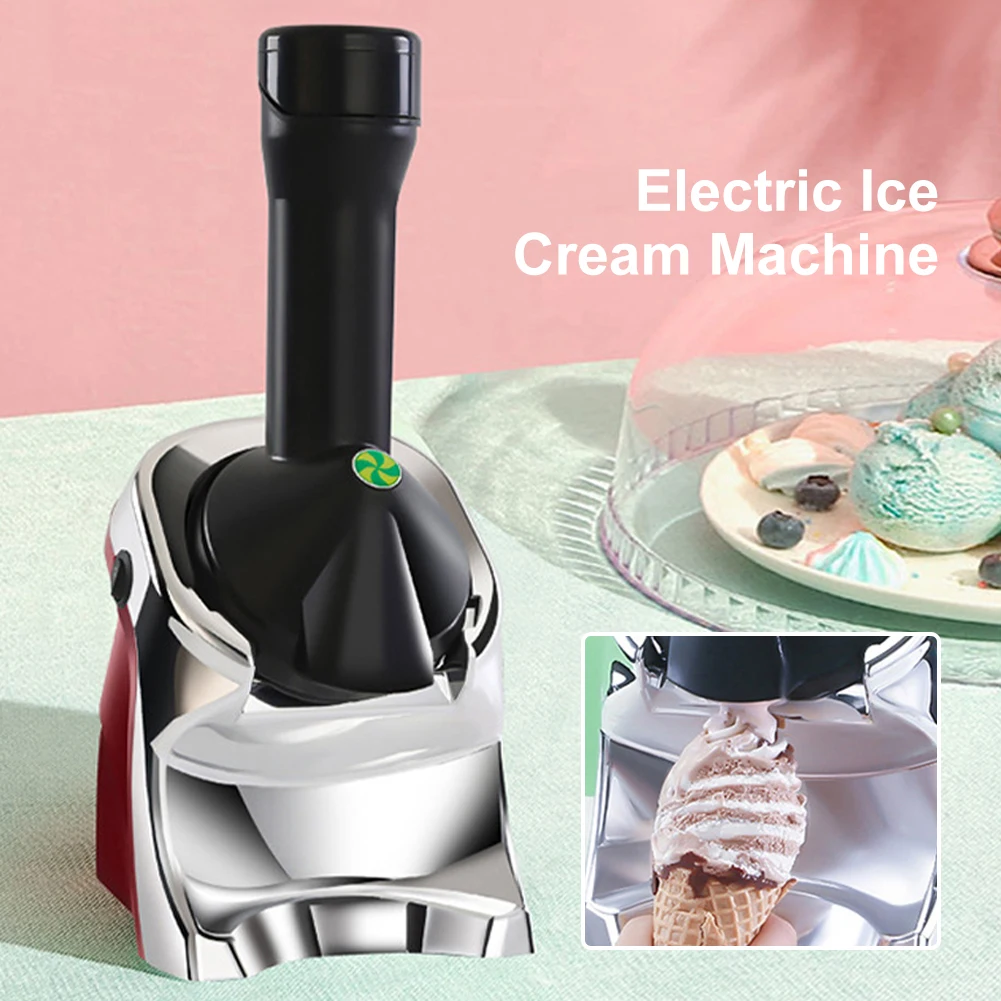 

New Household Automatic Fruit Ice Cream Machine For Children Milkshake Maker Frozen Dessert Maker Ice Cream Tool For Ice Machine