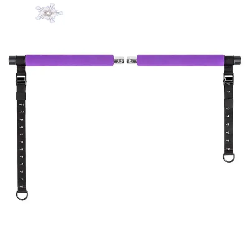Pilates Bar Kit With Resistance Bands, Multifunctional Yoga Pilates Bar Home Gym Resistance Kit