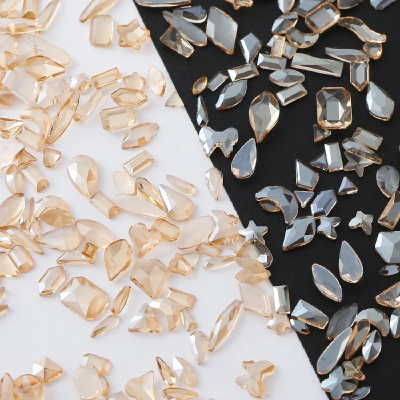 3,5 x 8 mm augenförmiger, aufklebbare, flache Rückseite, Strass-Glaszubehör, DIY-Materialien für Nägel, Schuhe, Taschen, Kleidung, Haut – Detail 30