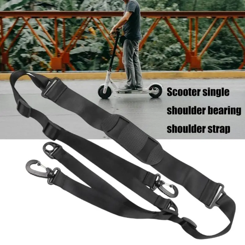 Adjustable Electric Scooter Carrying Strap with Shoulder Support