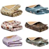 2pcs Cute Waterproof Pet Pee Pad Washable Puppy Training Pad Mat Reusable Anti-Slip Pee Pad Blanket Absorbent Diaper for Dog Cat