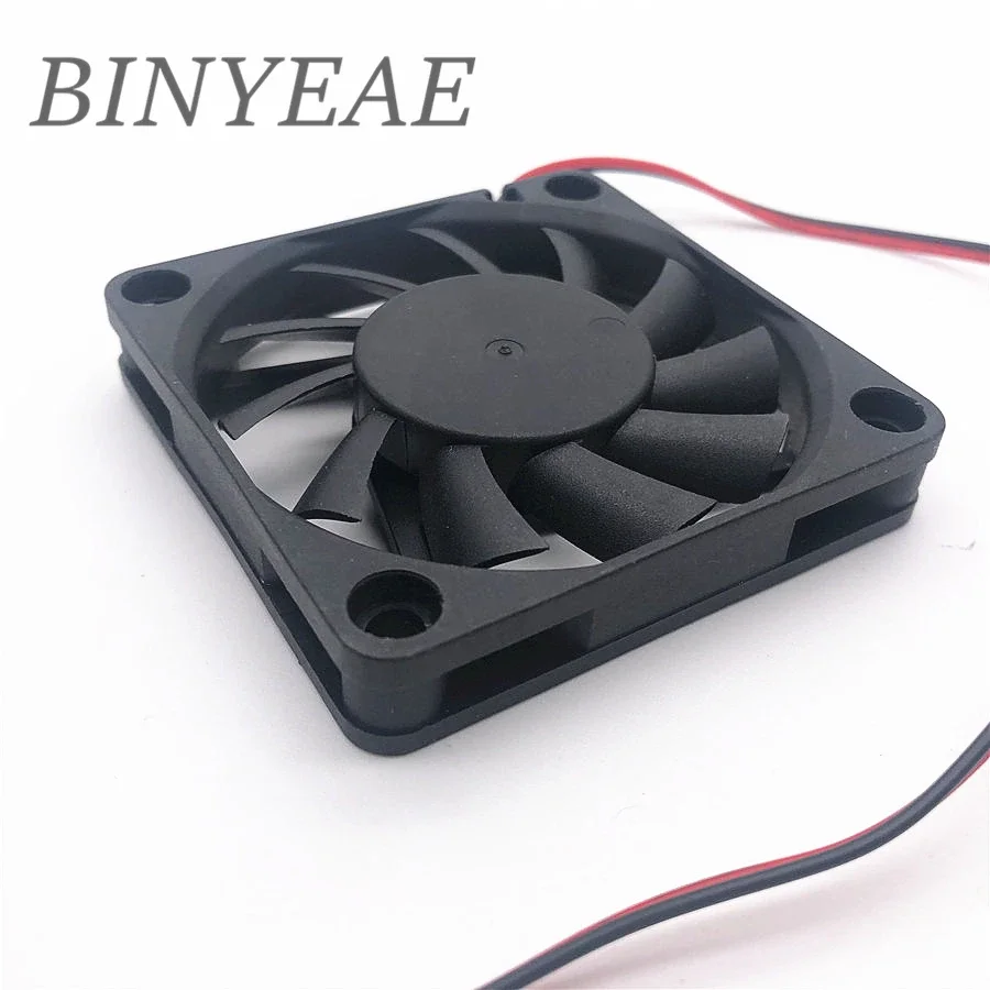 dual ball bearing dc5v 12v 24v 60mm 6010 dc fan 60x60x10mm 6cm cooling cooler fan computer pc cpu case cooling fan xh2 54 2pin 6010 60MM 60x60x10MM DC 5V 12V 24V Ultra-thin USB cooling fan Comptuter CPU Cooling fan with usb 2pin