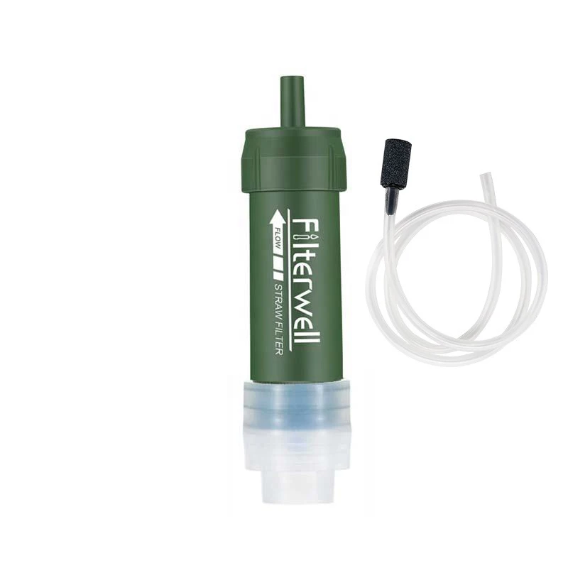 Filtre Membrane 0.1 Micron Filtre à Eau Personnel Sawyer - Bouteille Filtrante - Randonnée Et Camping Paille Filtrante
