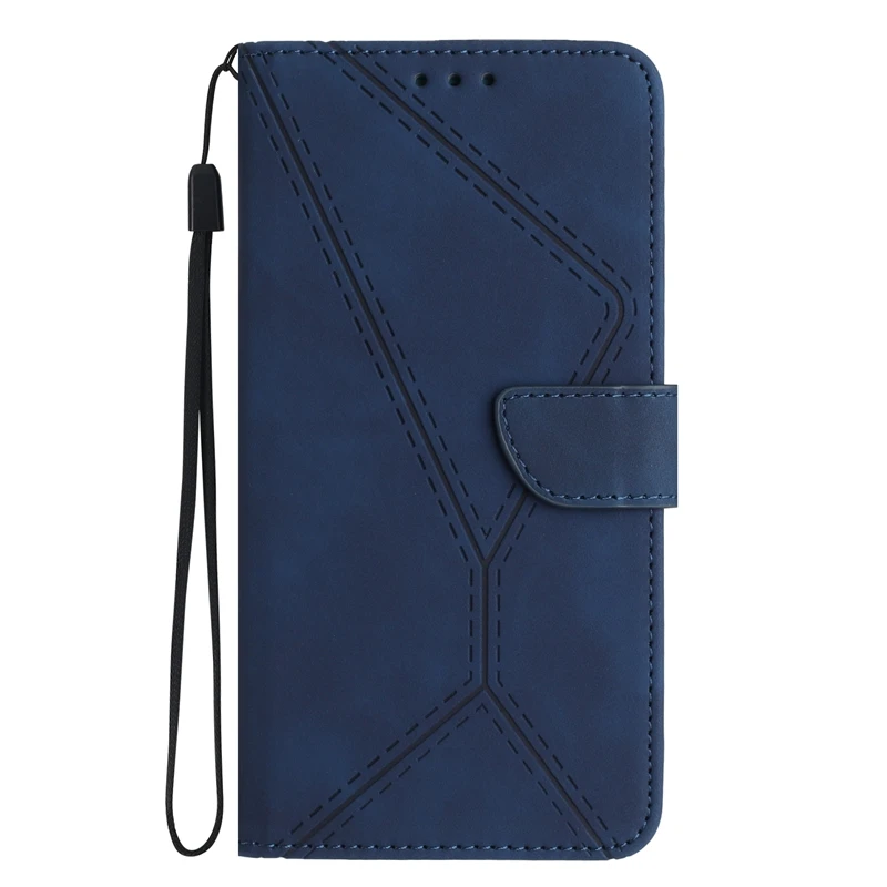 3D Embossed Leather Flip Case Book Cover