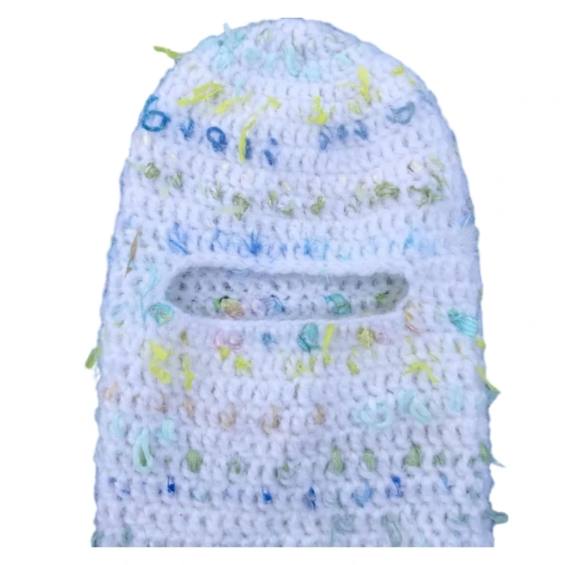 

Вязаная Шапка-бини на все лицо, Балаклава, потертая Лыжная маска, вязаная шапка для катания на сноуборде и холодных зимних видов спорта