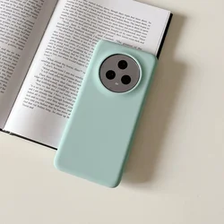 Liquid Silicone Soft Back Frame Bumper Protective Case Cover for Silicone (SKY BLUE)