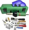 Professional 1600W Heat Gun Hot Air Blast Torch for PVC Vinyl Floor Handheld Plastic Welder Banner Blast Pistol Welding Tool 1