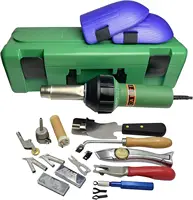 Professional 1600W Heat Gun Hot Air Blast Torch for PVC Vinyl Floor Handheld Plastic Welder Banner Blast Pistol Welding Tool 1