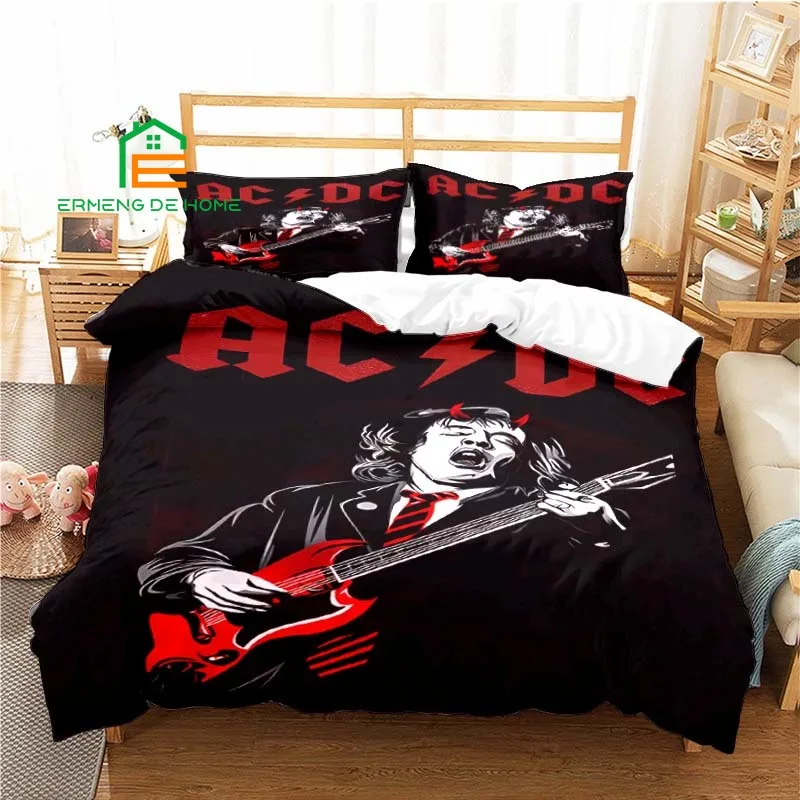 

Australia Rock Band Pattern Duvet Cover Set Bedding for Aldult Kids Bed Set Game Quilt Cover Comforter Cover Bedding Set
