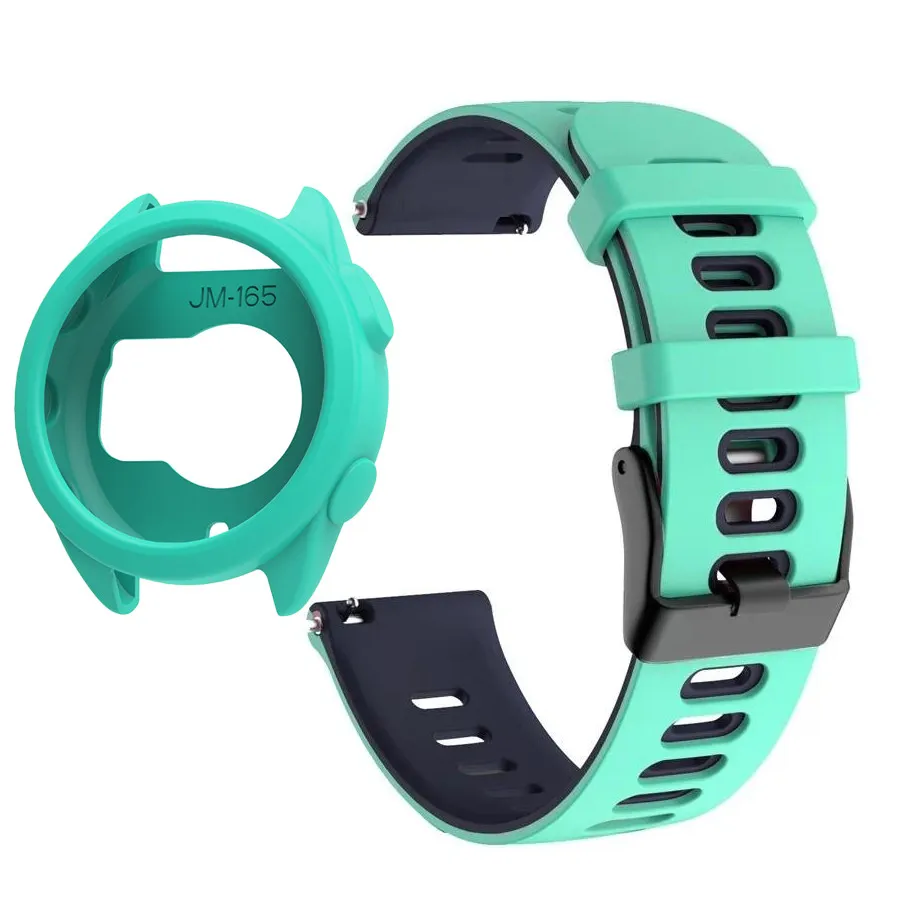 Silicone Sports Watch Band and Protective Cover Shell