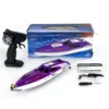 Mini RC Toy RTR Boat Electric Racing Ship High Speed Boat 2.4Ghz Radio control Ship model Toy for Kids Adults 1