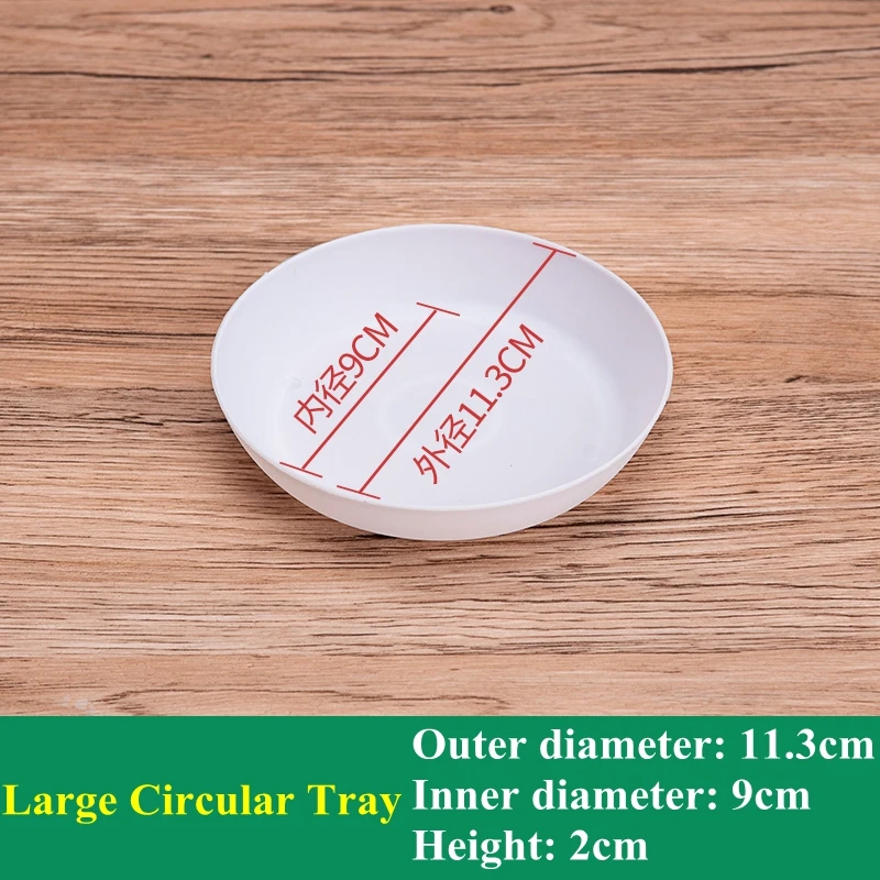 B-White-9cm-10pcs