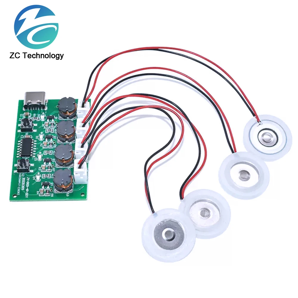 DC5V 2W USB Humidifier Module Half Circle Circuit Board
