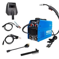 HERZO ARC Digital IGBT Stick MMA Welder Hot Start Portable Welding Machine with AC Motor 220V Voltage New MIG Welders 1