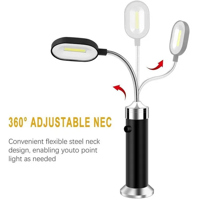 Többcélú Mágneses Bázis Led Bbq Grill Light 360 Állítható Kültéri Kemping Party Lights Fokos Barbecue Kiegészítők