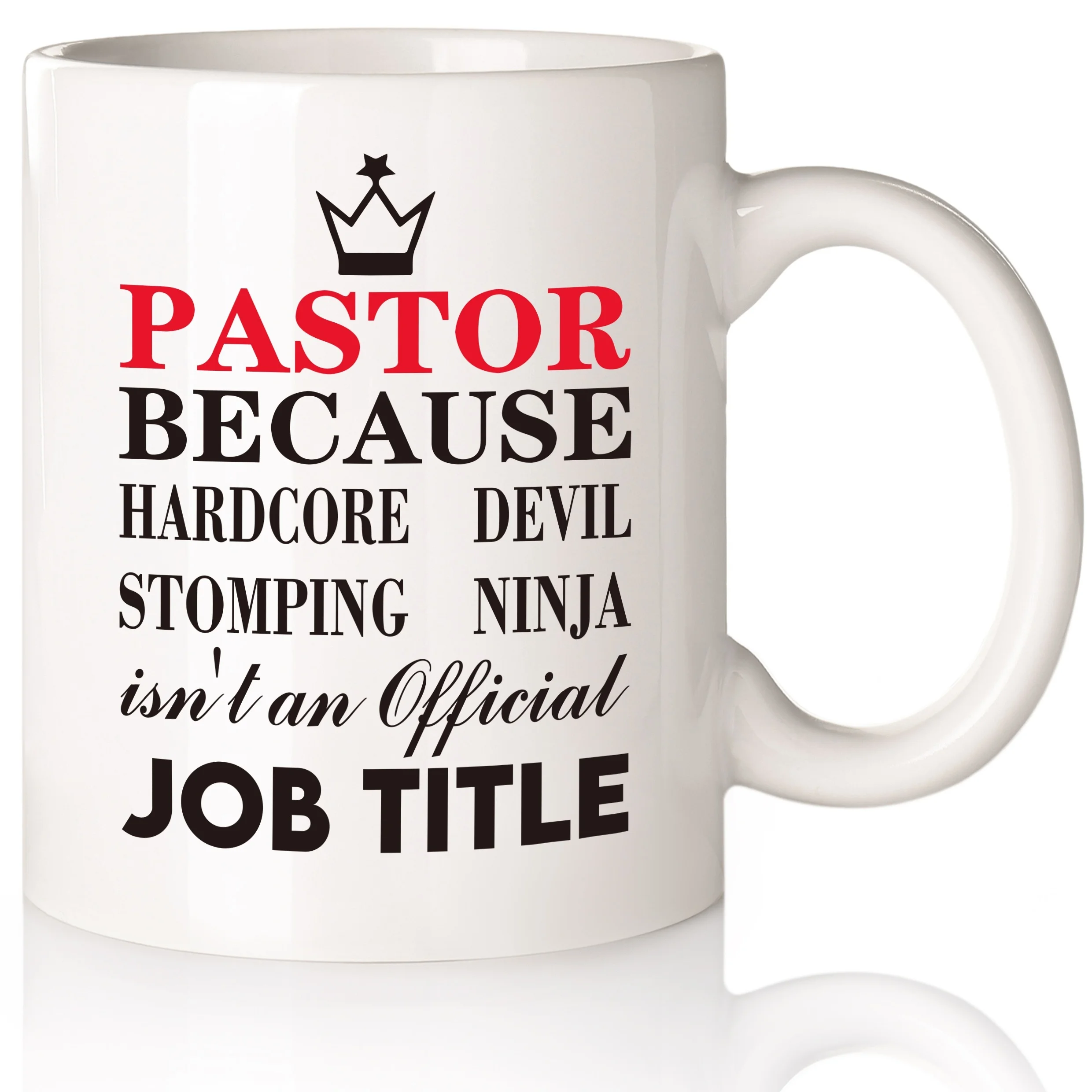 

Pastor Coffee Mug 11oz Porcelain Coffee Cups Inspirational Quotes Water Cups Summer Winter Drinkware Birthday Gifts Holiday