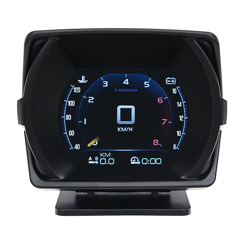 HUD  ڵ ٱ     ÷, V63 ÷ OBD HUD, GPS ӵ , G-, 4 in 1, 2023 ֽ