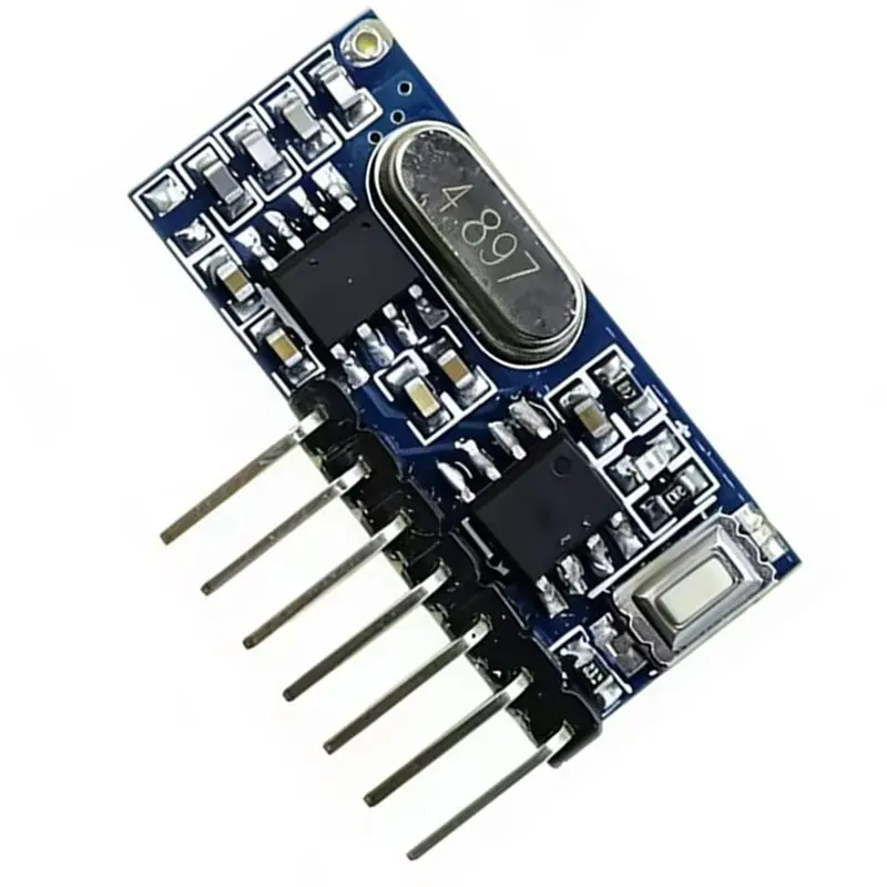 TA-무선 433 Mhz 디코딩 수신기 모듈 433 Mhz 원격 제어 신호용 4PCS 4 채널 출력