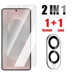 Premium Tempered Glass Screen Protector with Camera Lens Film (2in1 Glass)