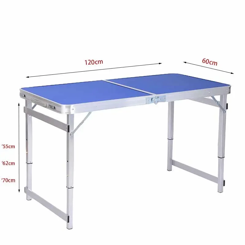 Indoor and outdoor Aluminum alloy small portable folding table tennis table sets include RACKET/NET Multipurpose Folding