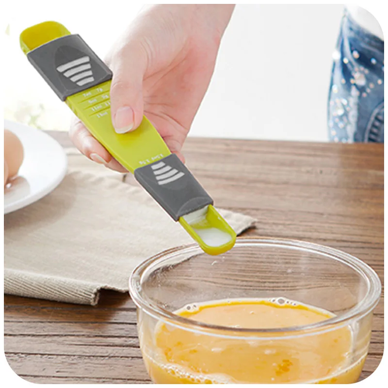 

Kitchen Baking AccessoriesScale Plastic Measuring Spoon Milk Powder Baking Quantitative Spoon Kitchen Gadget Kitchen Accessories